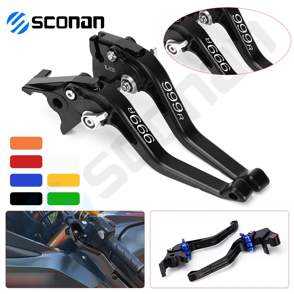 

For DUCATI 999 999S 999R 999/S/R S R 2003 2004 2005 2006 Motorcycle Accessories Handle Extendable Brake And Clutch Levers