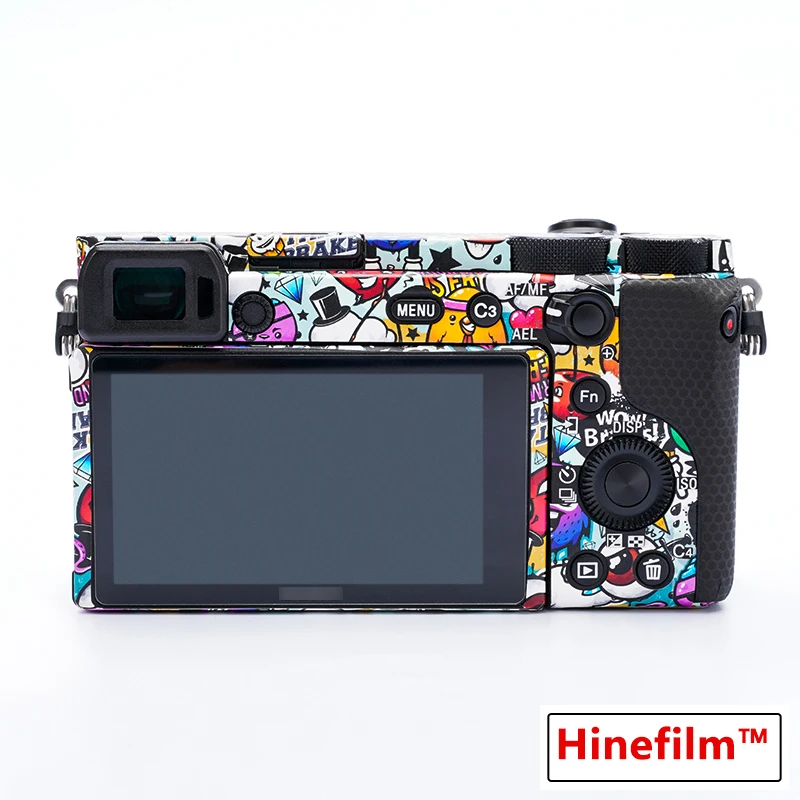 A6600 Camera Premium Decal Skin for SONY Alpha 6600 Protective Body Sticker Anti-scratch Cover Film 3M Material Camera Skin