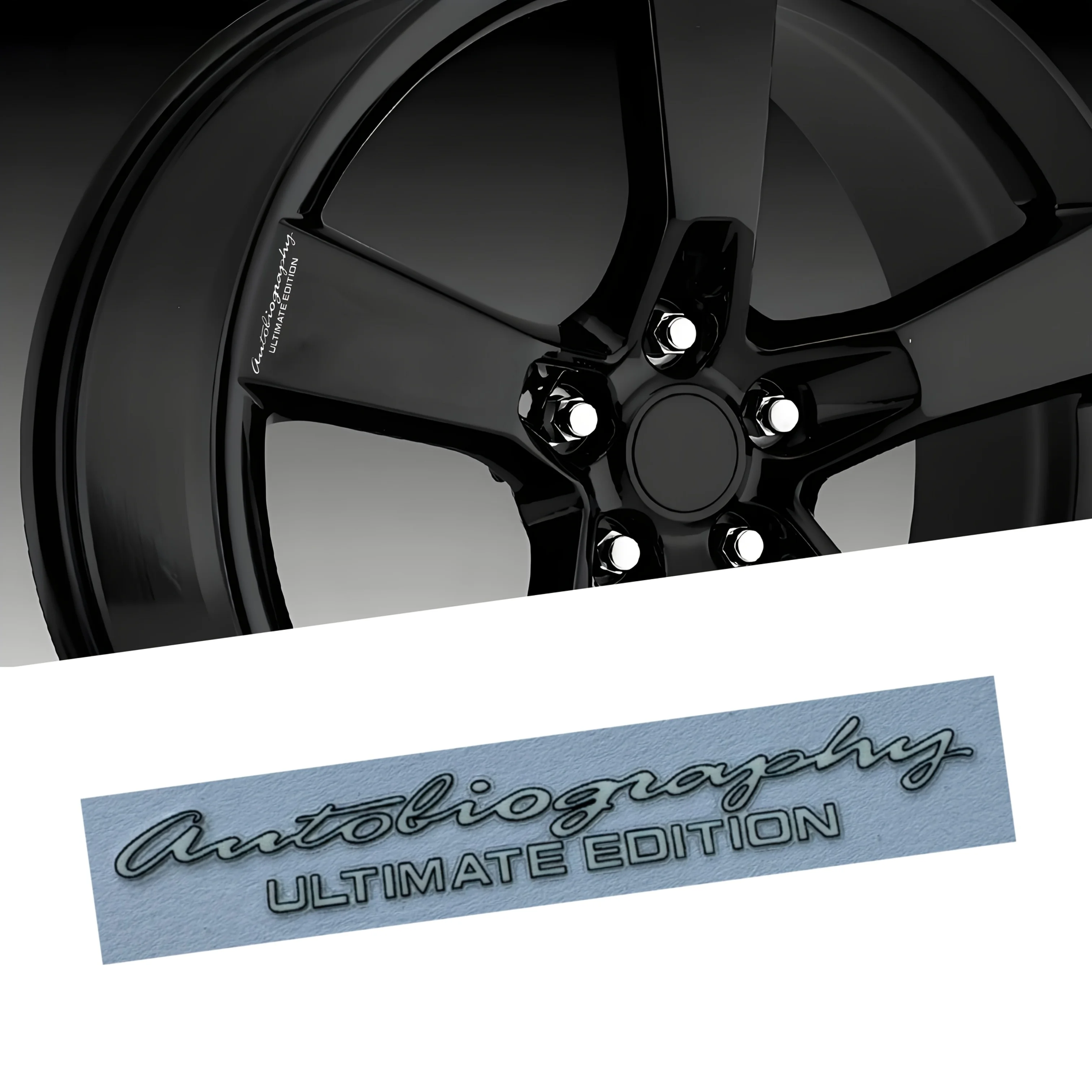 Car Badge Sticker Autobiography Ultimate Edition Emblem Decal for Land Rover Range Rover Discovery Defender Evoque view 4