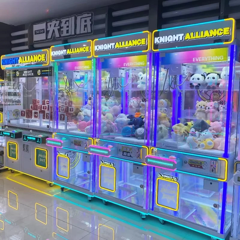 

Gift Game Machine Game Center Coin Operated Toy Vending Arcade Mini Claw Crane Machine Claw Machine With Bill Acceptor