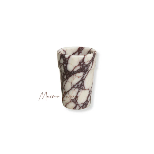 

Elegant Stone Cup Natural Marble Toothbrush Holder