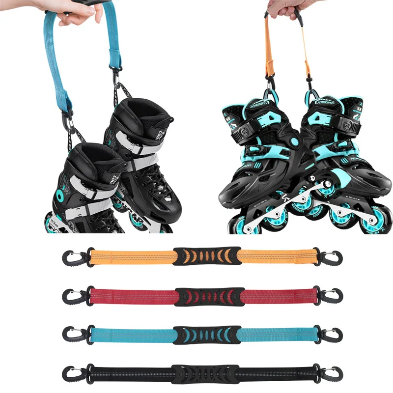 Ski shoe skates hand rope double hook lanyard outdoor portable ski lift rope small convenient and easy to carry