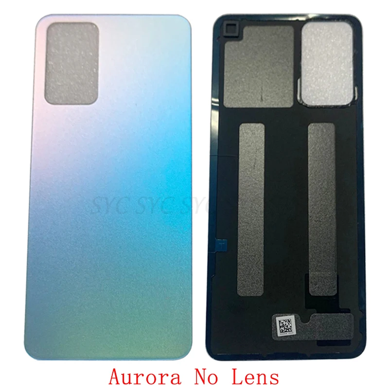 Original Battery Cover Rear Door Housing Back Case For OPPO Reno 6 5G Battery Cover with Logo Replacement Repair Parts