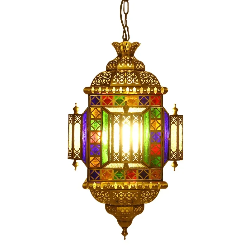 

European chandelier living room chandelier Arabic chandelier creative characteristics ethnic restaurant warm