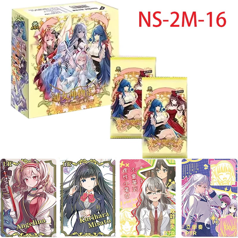 

Новая история богини NS-2M-16 Mu Xia Chapter TCG Booster Box Anime Girls Коллекционные коллекционные карты содержит 1PR
