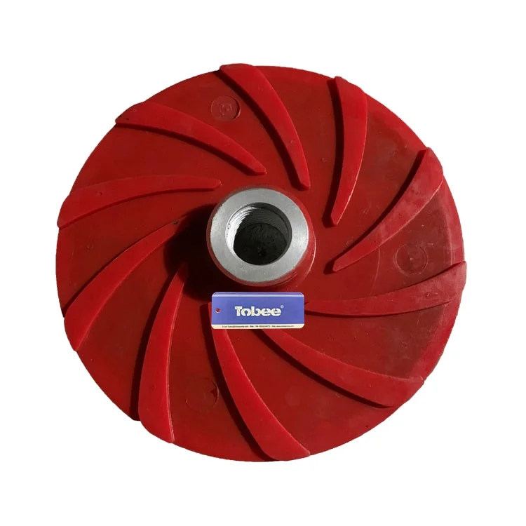 China Basin Coal Mine Slurry Pump Part Polyurethane Impeller D3147U38 water pump impeller