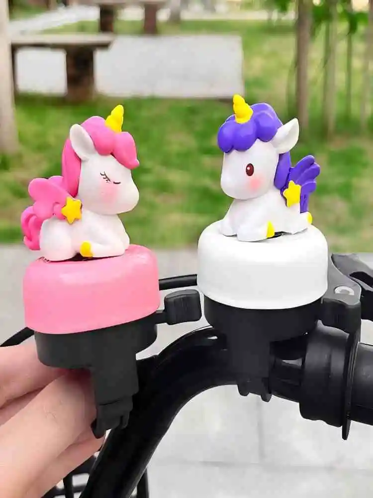 AliExpress NONE Loud Unicorn Kids' Bike Bell Cute Cartoon Design Universal for Balance Bikes Skateboards And Bicycles Cute Cartoon
