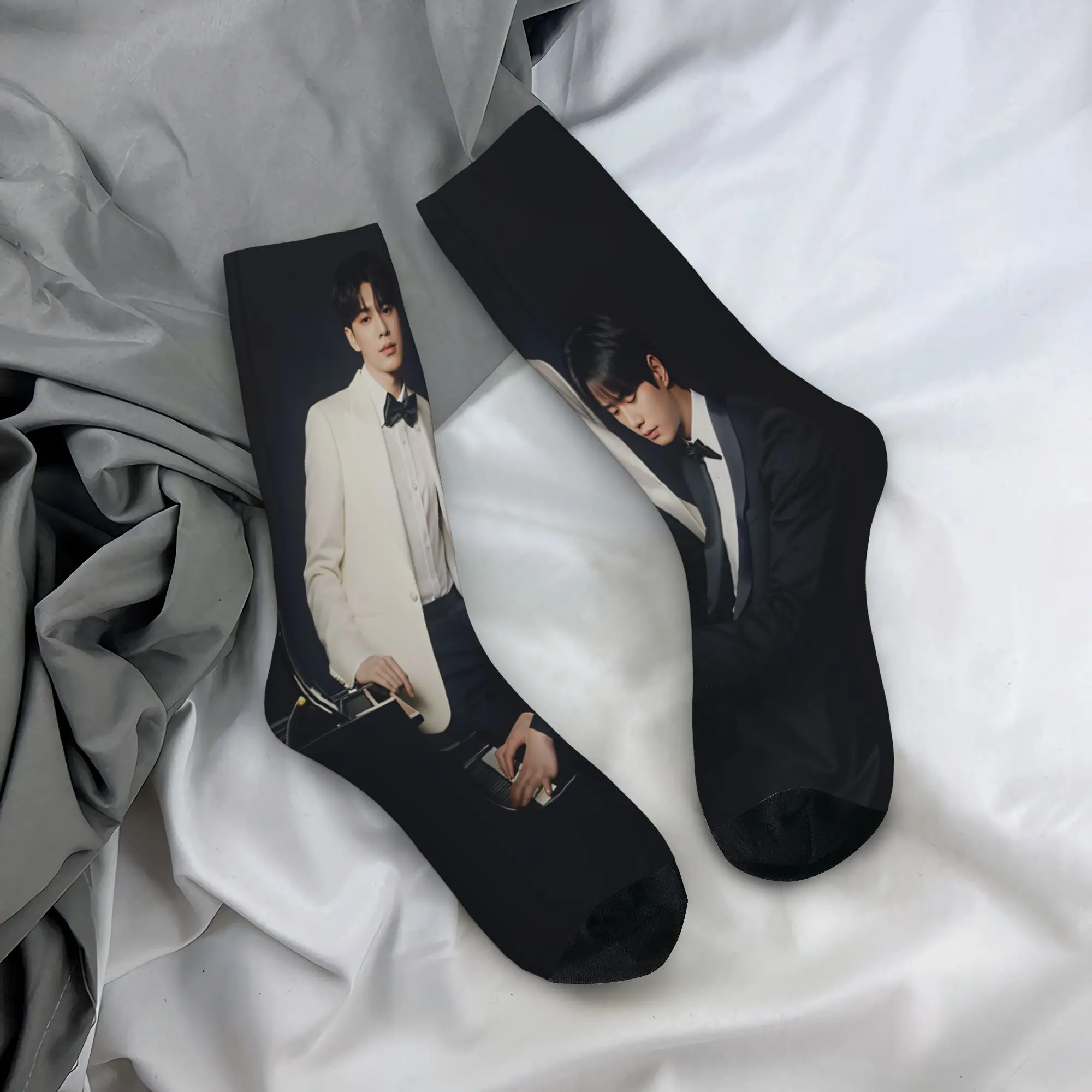 Kdrama Four Hands Two Sonatas Socks  Custom Stockings Non Skid Women Men Socks Soft Breathable Autumn Fashion Outdoor Socks