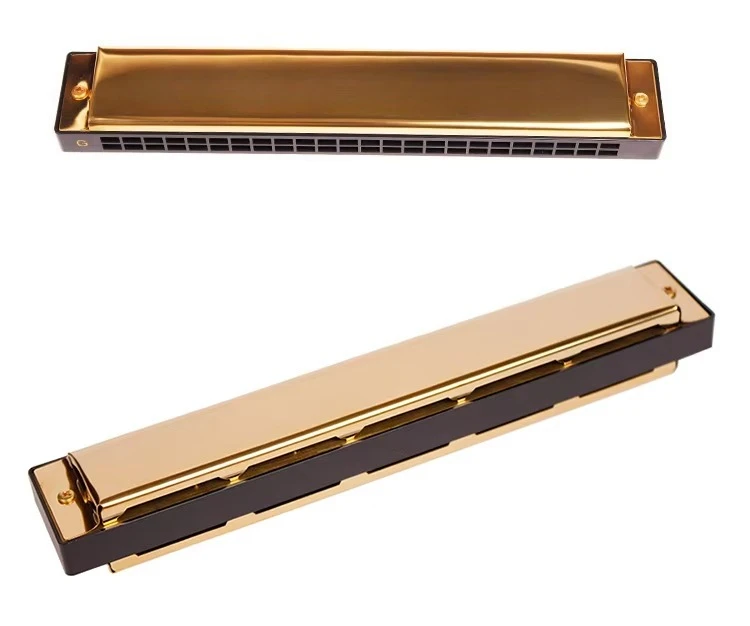 24 Hole 12-Tune Set-Packing  Gift Box Harmonica