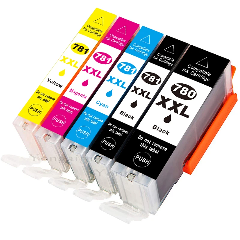 C-780XXL  C-781XXL C Compatible Ink Cartridge for PIXMA TS8170 TS8270 TS9170 etc printer