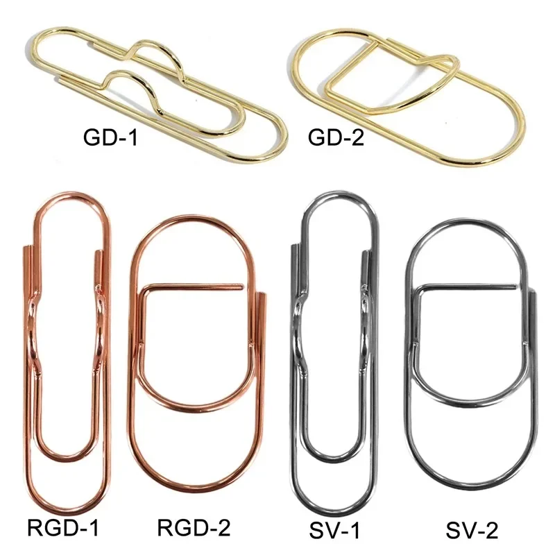 5Pcs Metal Pen Clip New Creative Notebook Accessories Paper Clips for Convenient Carrying Paper Clips, Pen Holder Pen Buckle