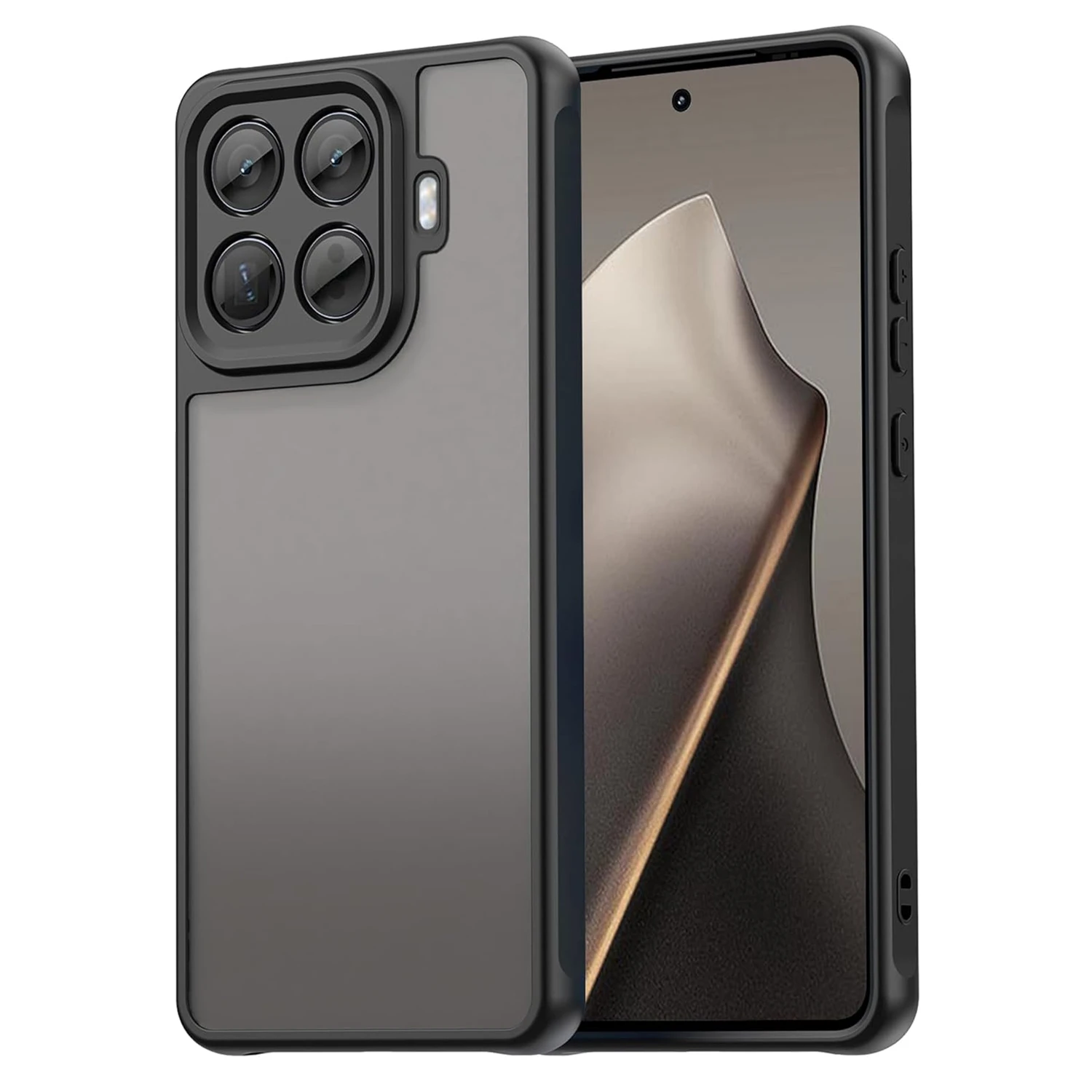 Translucent Frosted Matte Case for Xiaomi 17T Pro Mi 17T 5G Cover Shockproof Skin-Touch Hard Back Shell Frame Fundas