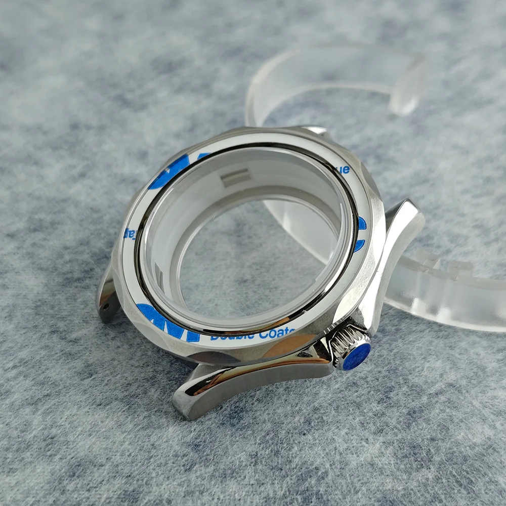 Watch Case NH35 Case Watch 42mm Case ocean Diving watch Sapphire Glass Watch Accessories Parts Suitable For NH35 NH36 Movement