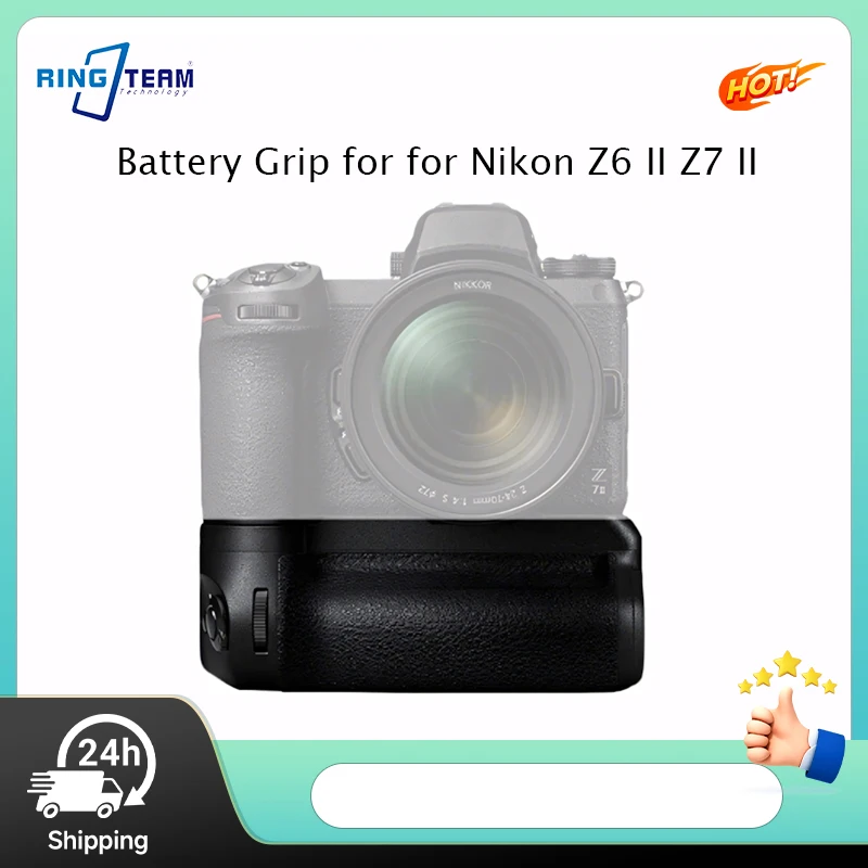 

MB-N11 Camera Battery Grip for Z6 II Z7 II Z6II Z7II Works with Dual EN-EL15 Battery for Photography Filmmaking