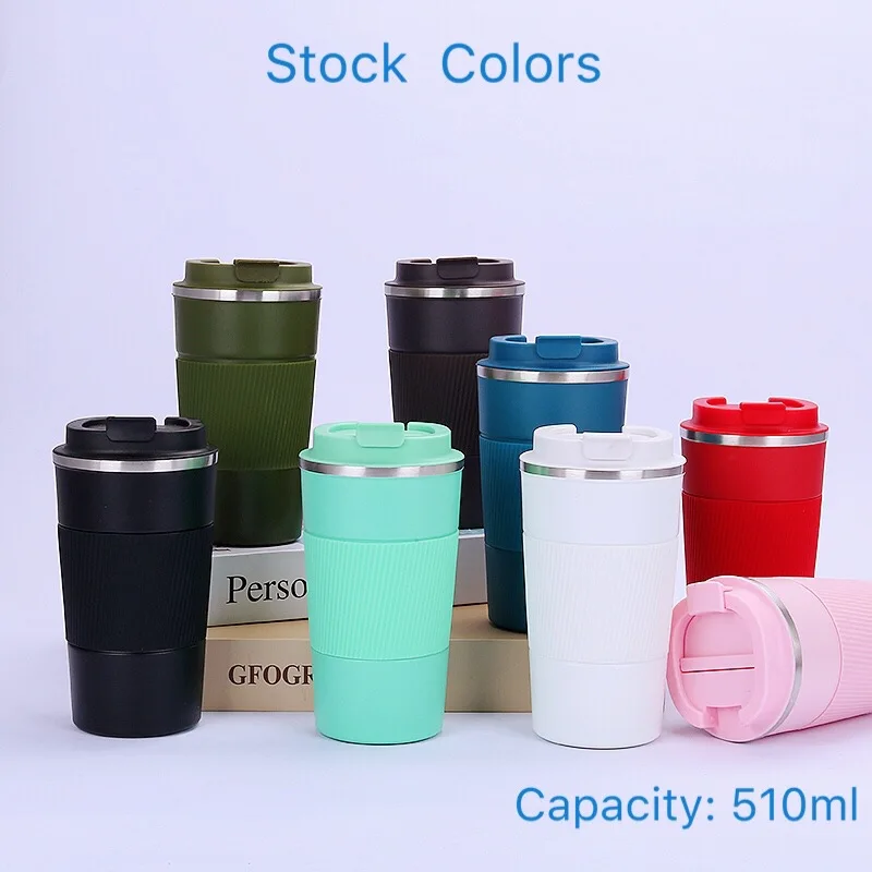 Custom Logo Stainless Steel Coffee Thermos Mug Portable Car Vacuum Flasks Travel Thermo Cup Water Bottler Thermocup For Gifts