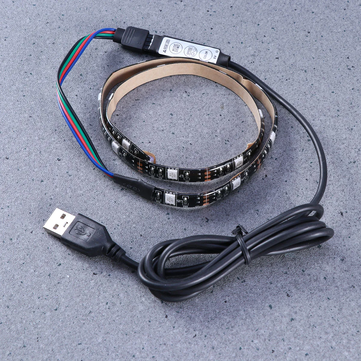 

5050 Smd Rgb Flexible Waterproof LED Rope Light USB Power USB Cable for Closet Desk Bookshelf Outdoor Lighting