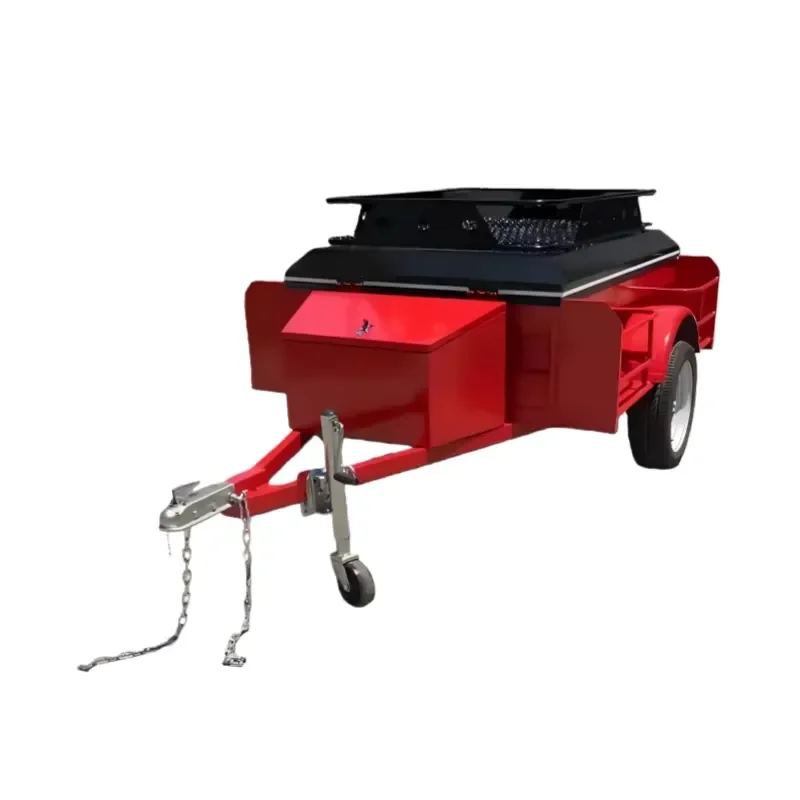 Wholesale Toy Hauler Camper Trailer Spacious RV Trailer Camper Van for Gear Storage & Family Camping Adventures