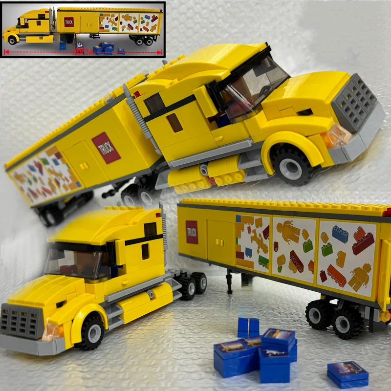 Kids Toys Delivery Today - Teknik Sarı Teslimat Taşıyıcı Kamyon ‌