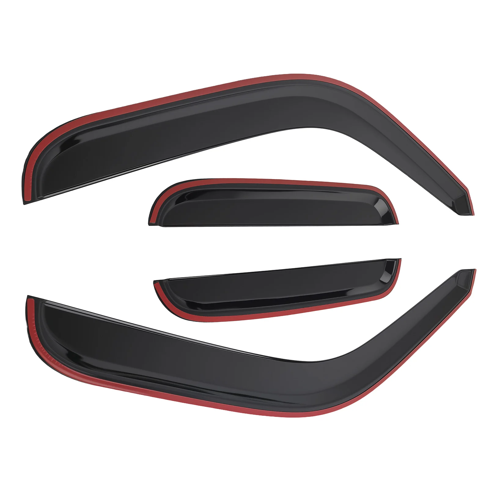 

Window Deflector Rain Guard for Chevy Silverado 1999-2006 Extended Cab Acrylic