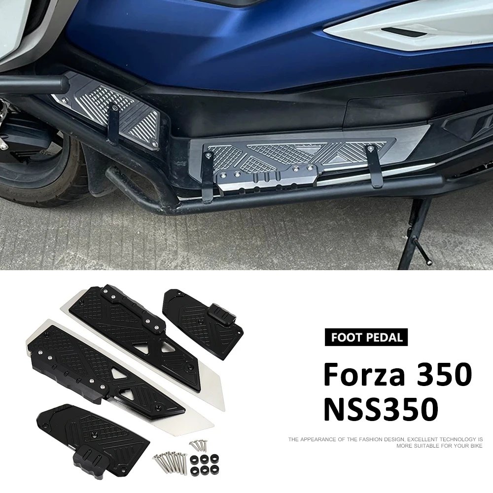 

Foot Pedal For Honda Forza 350 FORZA350 NSS 350 NSS350 Motorcycle Footrest Footboard Step Footpad Pedal Plate 2018-2024 2023