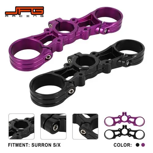 

CNC Triple Clamp Steering Stem Bar Mount Shock Absorber Connecting Plate For SUR RON Sur-Ron Surron Lightbee Light Bee S X