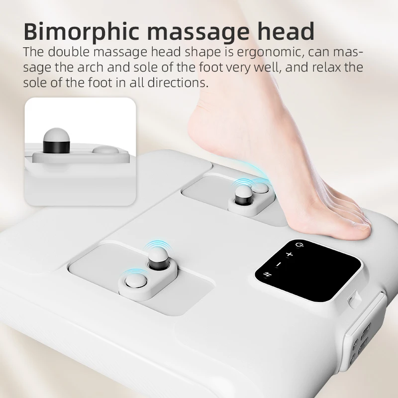 USB Foot Massager, Fully Automatic Kneading Vibration Massage Machine, Home Use, 4 Modes, Portable Relaxation Device