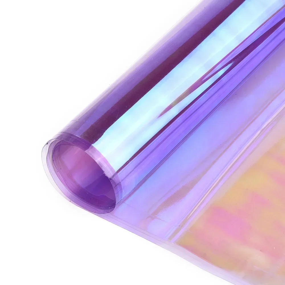 Film caméléon violet pour voiture, lumière de sauna chromée, feu arrière, antibrouillard, teinte en vinyle, accessoires extérieurs de voiture, 12 po