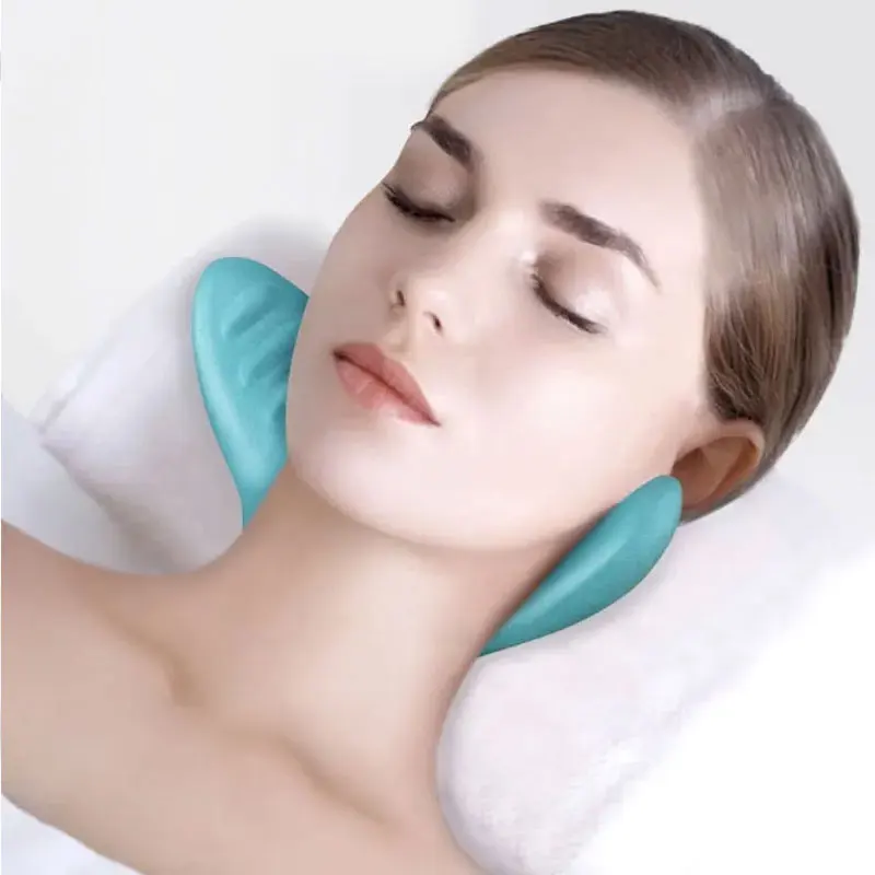 PC Pillow Cervical Traction, Cervical Muscle Relaxer Massager,Shoulder Neck Traction Correction for Relief Spine Alignment