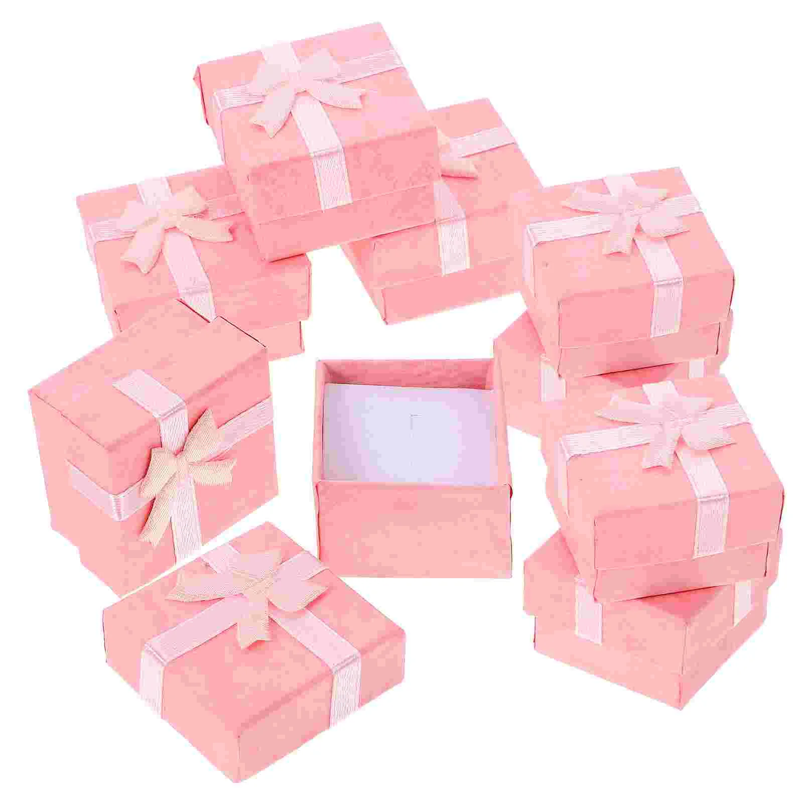 

24 Pcs Jewelry Box Gift Storage Case Necklace Organizer Jewelery Boxes Drawer Ring