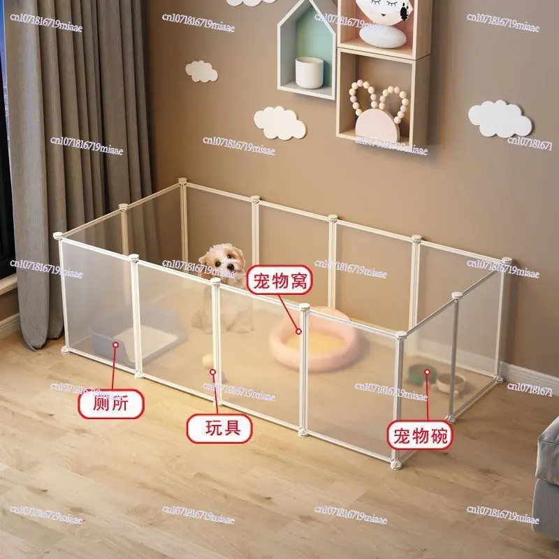 

Puppy Pen Pets Fence Puppies Cage Clear Dog Play PenCustom Transparent Playpen Playpen Indoor