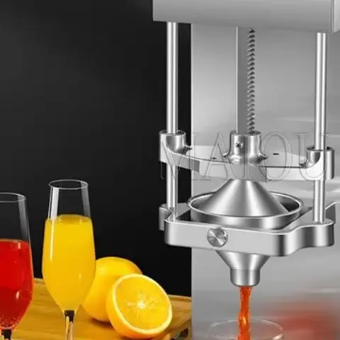 

Электрическая коммерческая соковыжималка для фруктов и овощей из нержавеющей стали, для приготовления картофельных чипсов и свежих апельсиновых соков