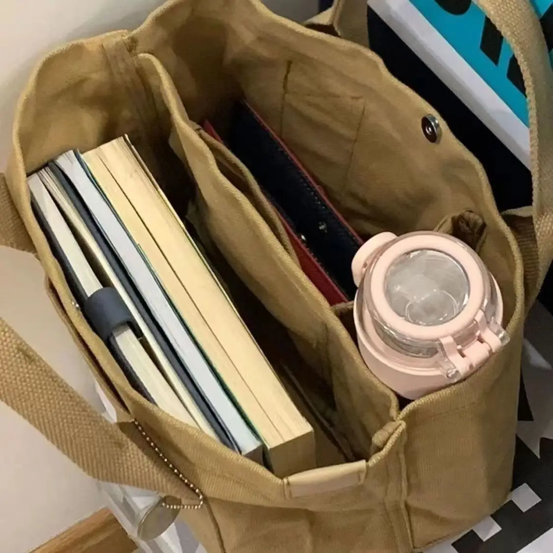 Borsa da donna in tela filo per cucire borsa da viaggio avanzata di grande capacità comoda borsa da pendolare pratica da donna