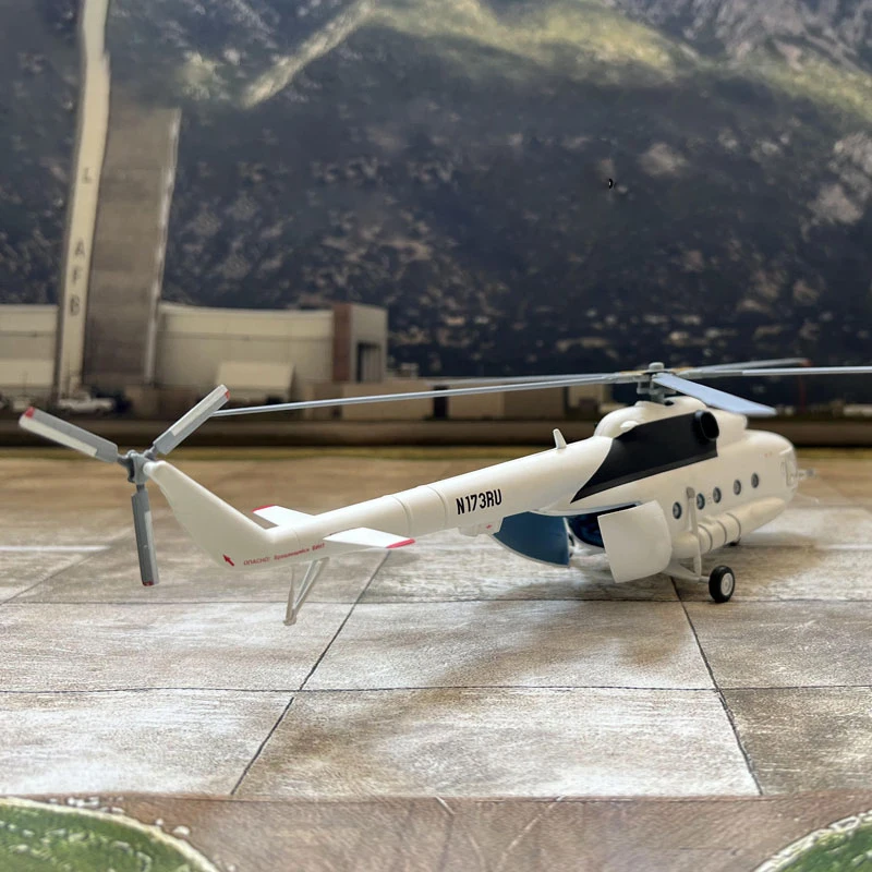 Diecast 1:72 Scale 6th Special Operations Squadron Mi-17 Helicopter Simulation Alloy Finished Model Collecting Gift Toys