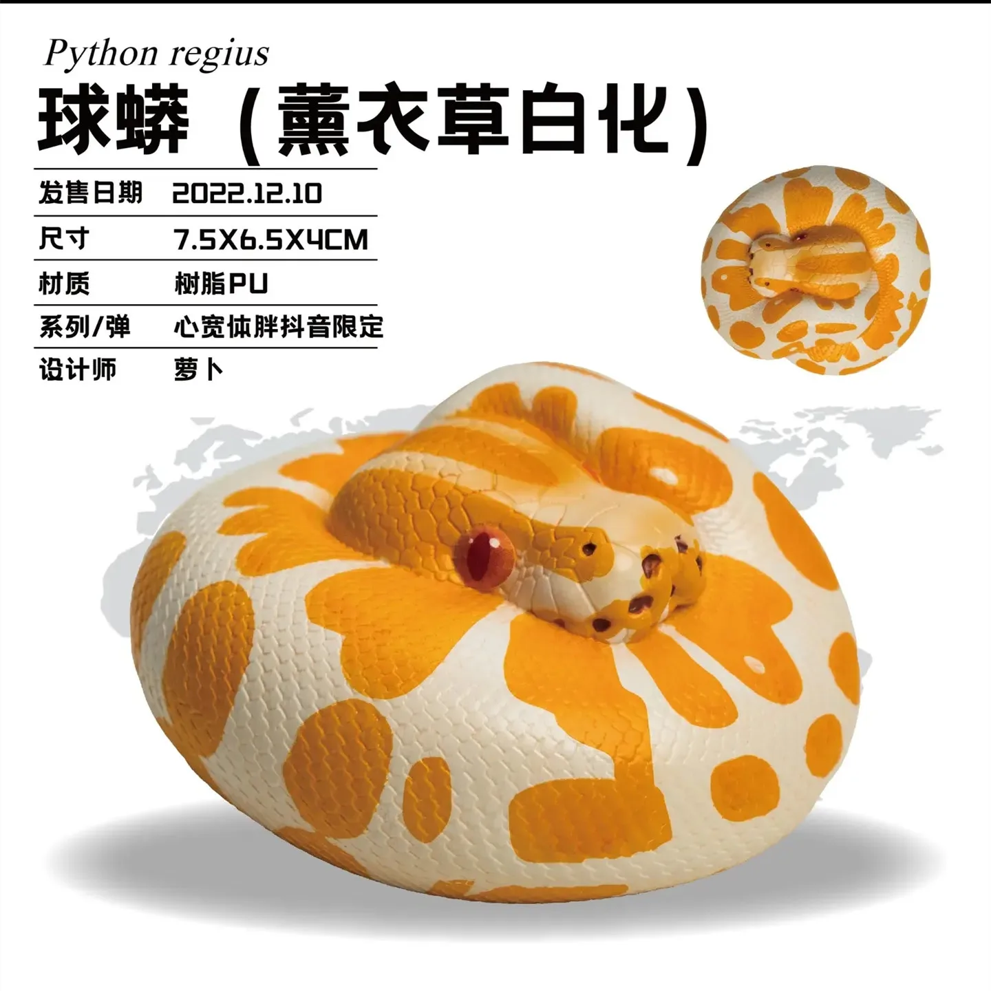 ANIMAL HEAVENLY BODY Studio Limited Snake Model Ball Python Lampropeltis triangulum GK Collection Scene Decor Birthday Gift