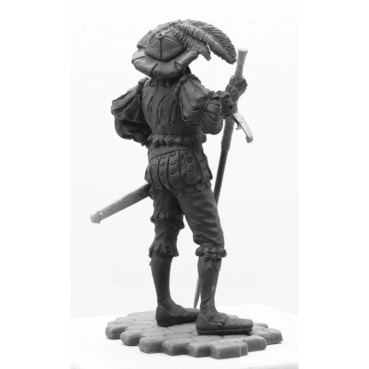 

1/24 scale resin unpainted model kit, European trendsetter, unassembled and unpainted GK