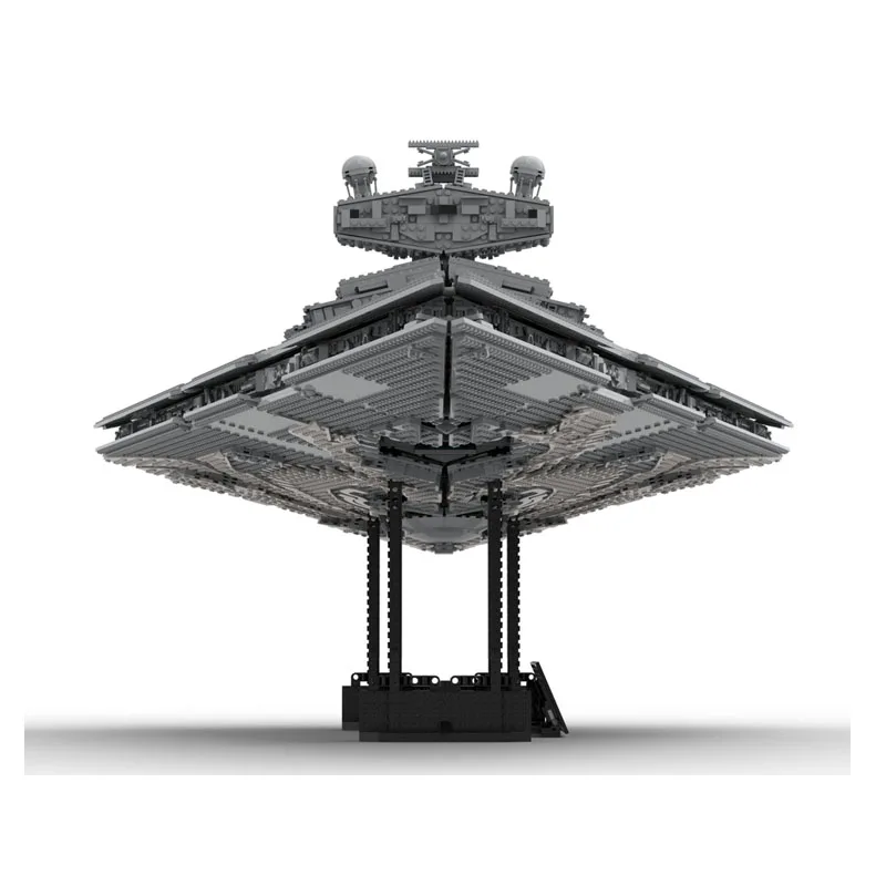 MOC-200403 نموذج مكعبات بناء سفينة حربية فضائية جديدة، 5932 قطعة، هدية لعبة للأولاد والأطفال لعيد الميلاد وعيد الميلاد #4