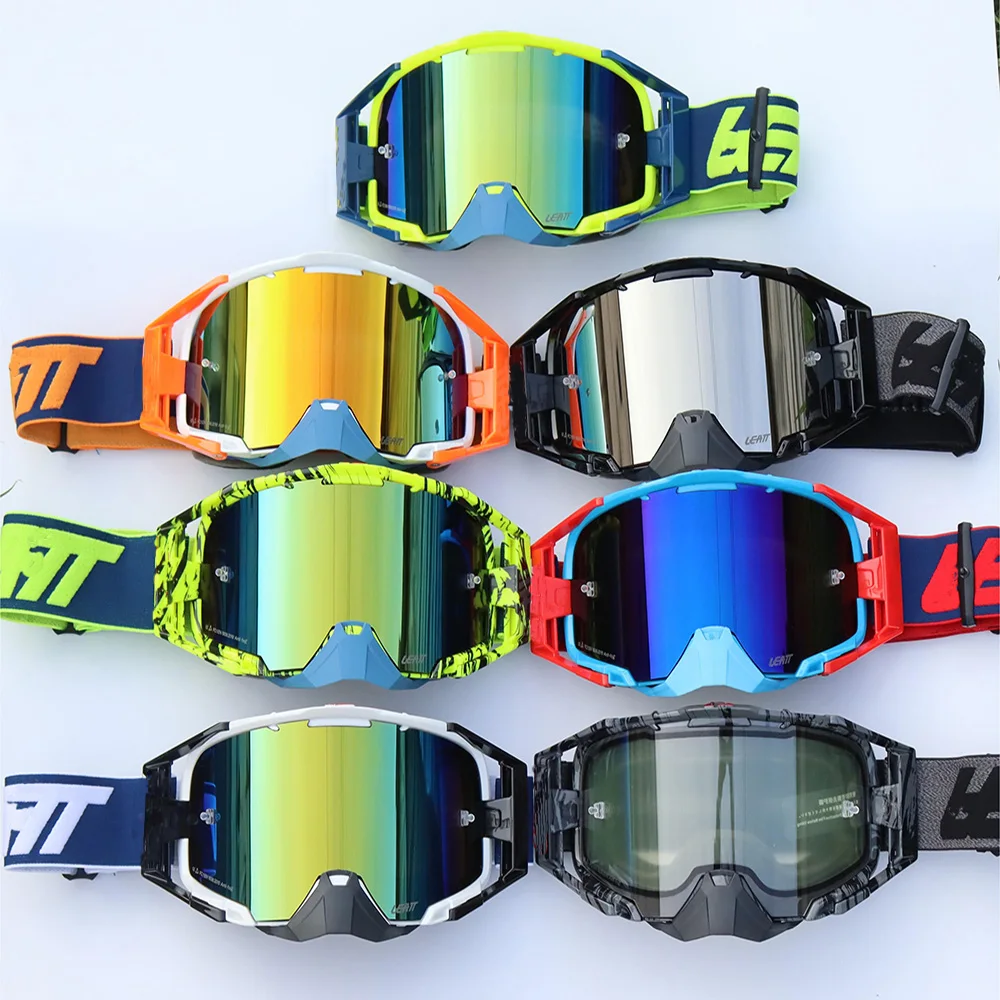 LEATT Motocross Goggles MX Motorcycle Goggles Laminated Tear Offs Roll Off Moto Goggles Glasses sun glasses