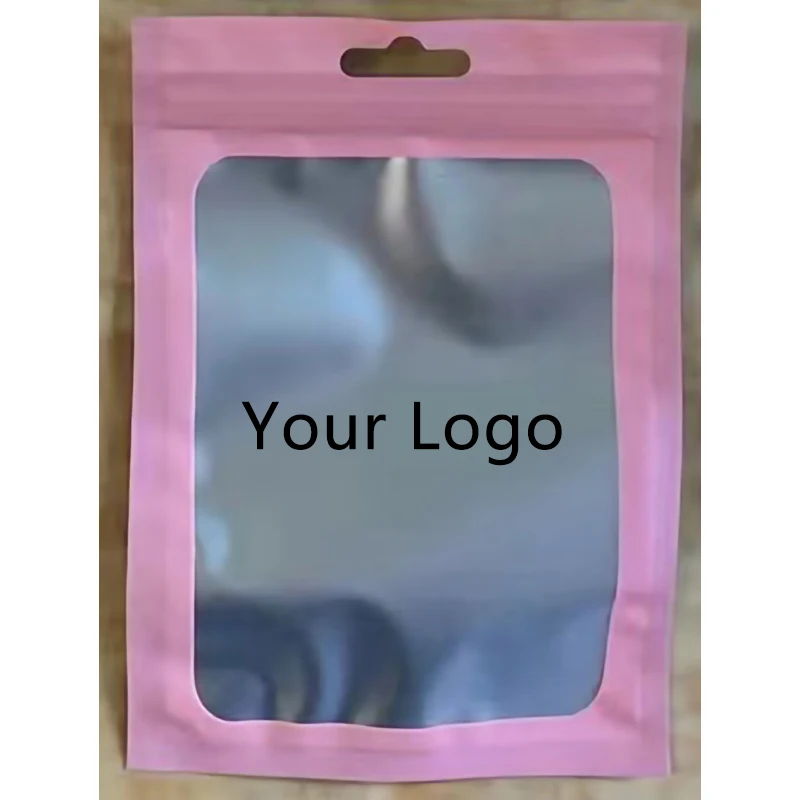 50pcs Custom Logo Private Label Bag
