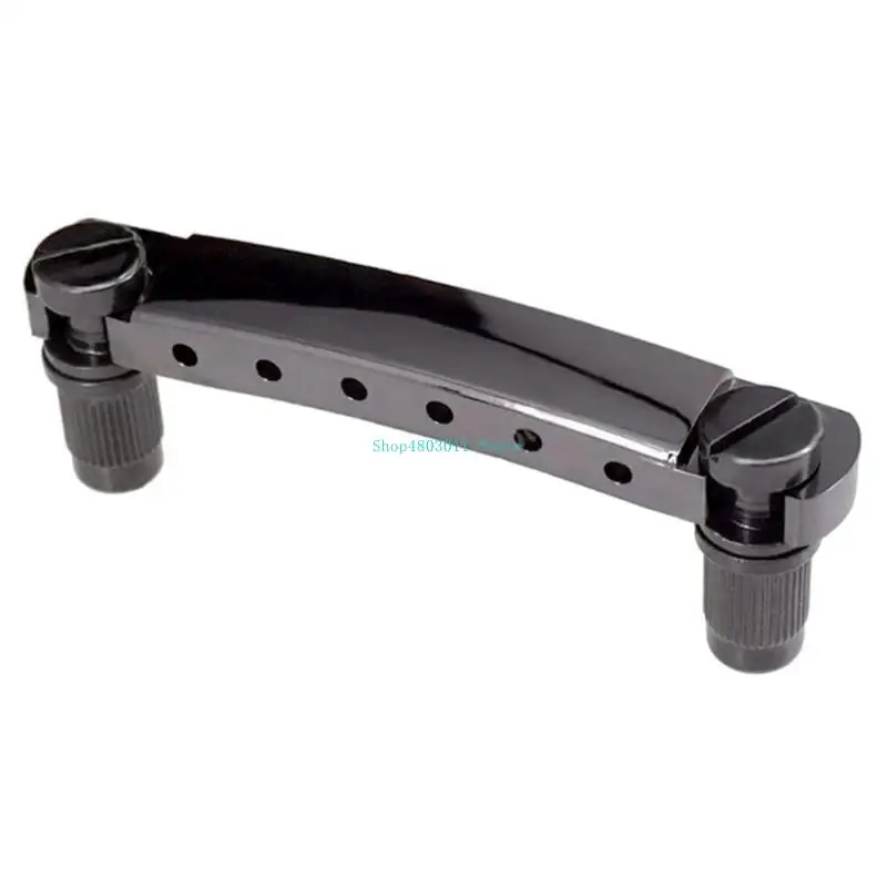 

T3LD Two Colors Options Good Quality Zinc Alloy Tune O-Matic Stop Bar Tailpiece for LP Electric Guitar Replacement Part