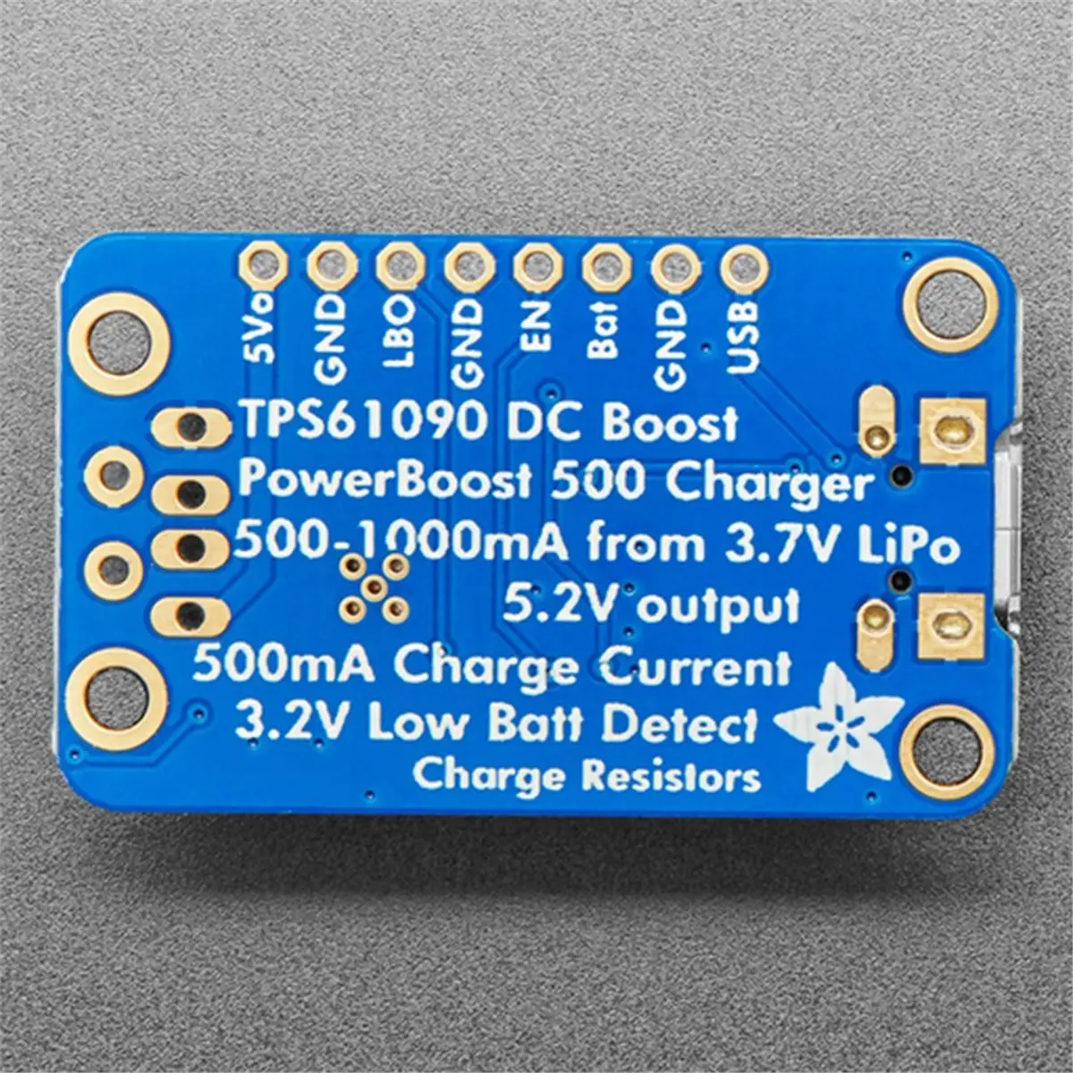 HOUSEHOLD*GOOD For 1944 5V PowerBoost 500 Charger LiPo USB Boost Converter Module 500mA+ Step-Up Power Supply Board