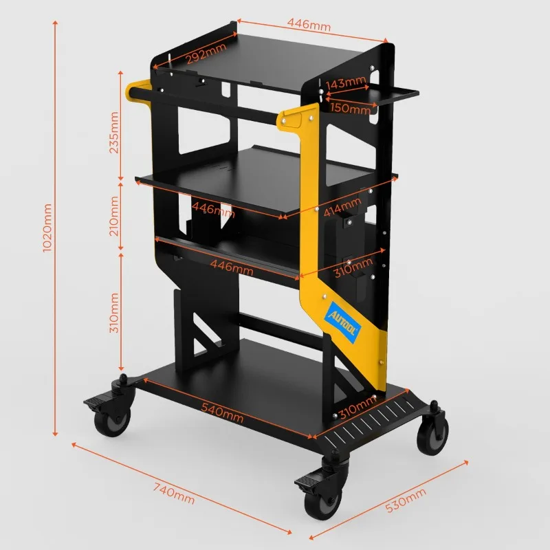 T22 basic model, automotive computer programming power supply, automotive maintenance and diagnosis cart