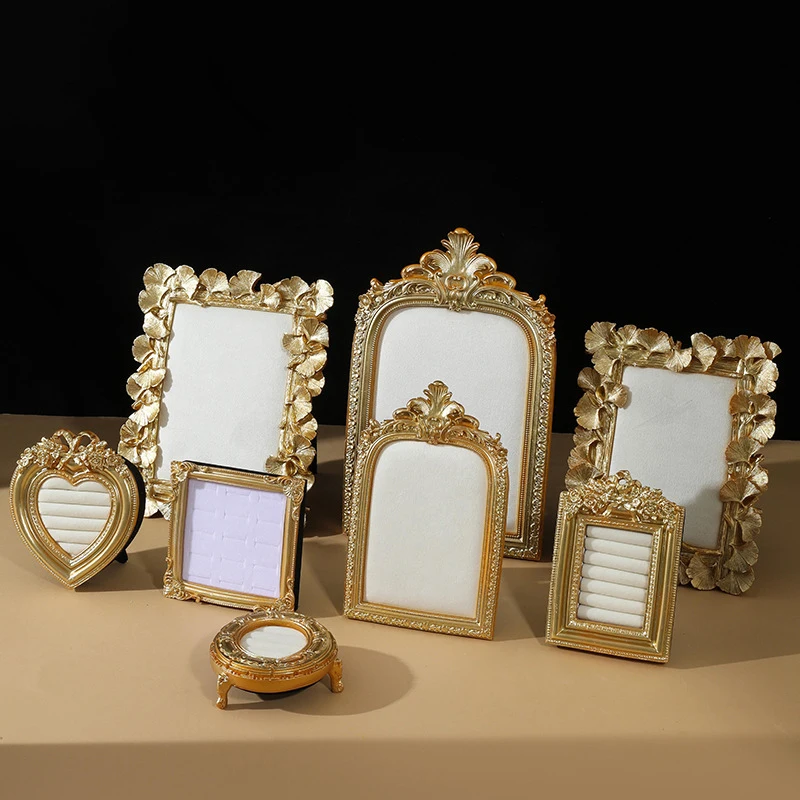 

Смола фоторамка шпилька стенд стенд для хранения ювелирных изделий кольцо шпилька ожерелье кулон стенд