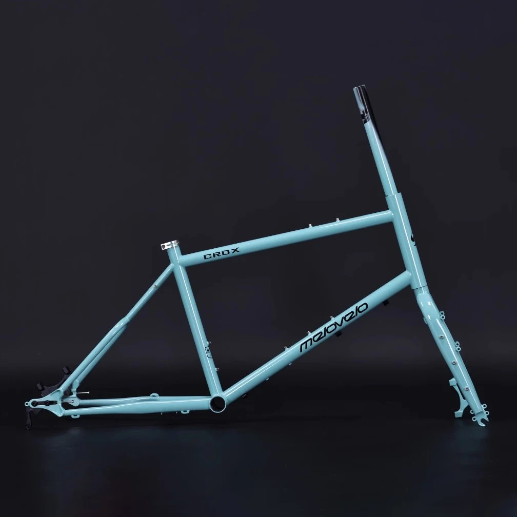 20 Inch Gravel Bike Frame Cr-Mo Steel Material With Fork Travel Bicycle Frameset Cycling Parts