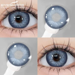 EYESHARE 1 Pair High Quality Colored Pupils for Eyes Korean Fashion Lenses Blue Eye Contacts Natural Gray Colored Lenses Yearly
