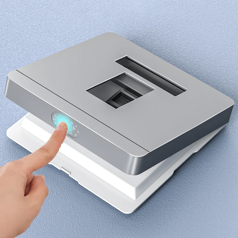 ZoeRax 1/2 Port Keystone Wandplatte Typ 86, Einzelne Wandplatte für RJ45 Keystone-Buchse und Modulare Einsätze – Detail 7