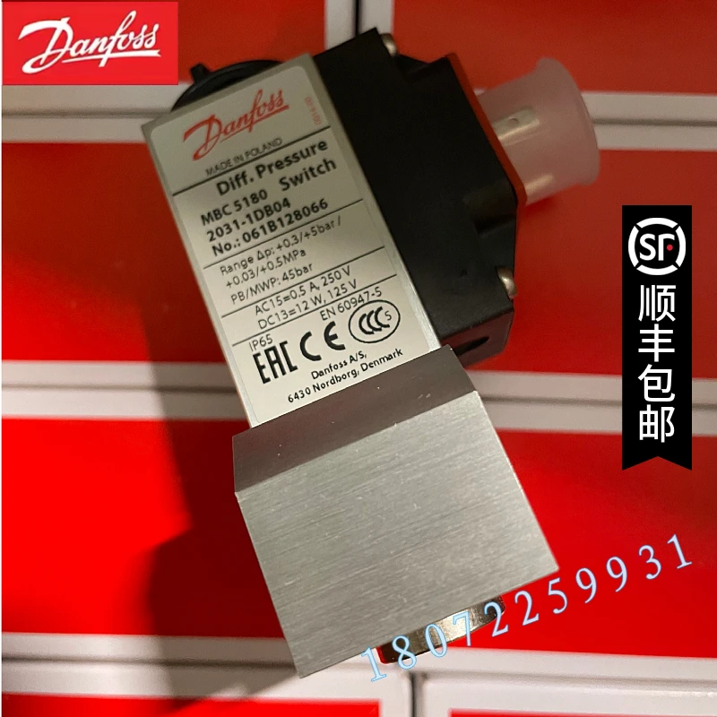 

061B128066 061B129066 Danfoss MBC5180 Pressure Switch 061B1280 061B1290