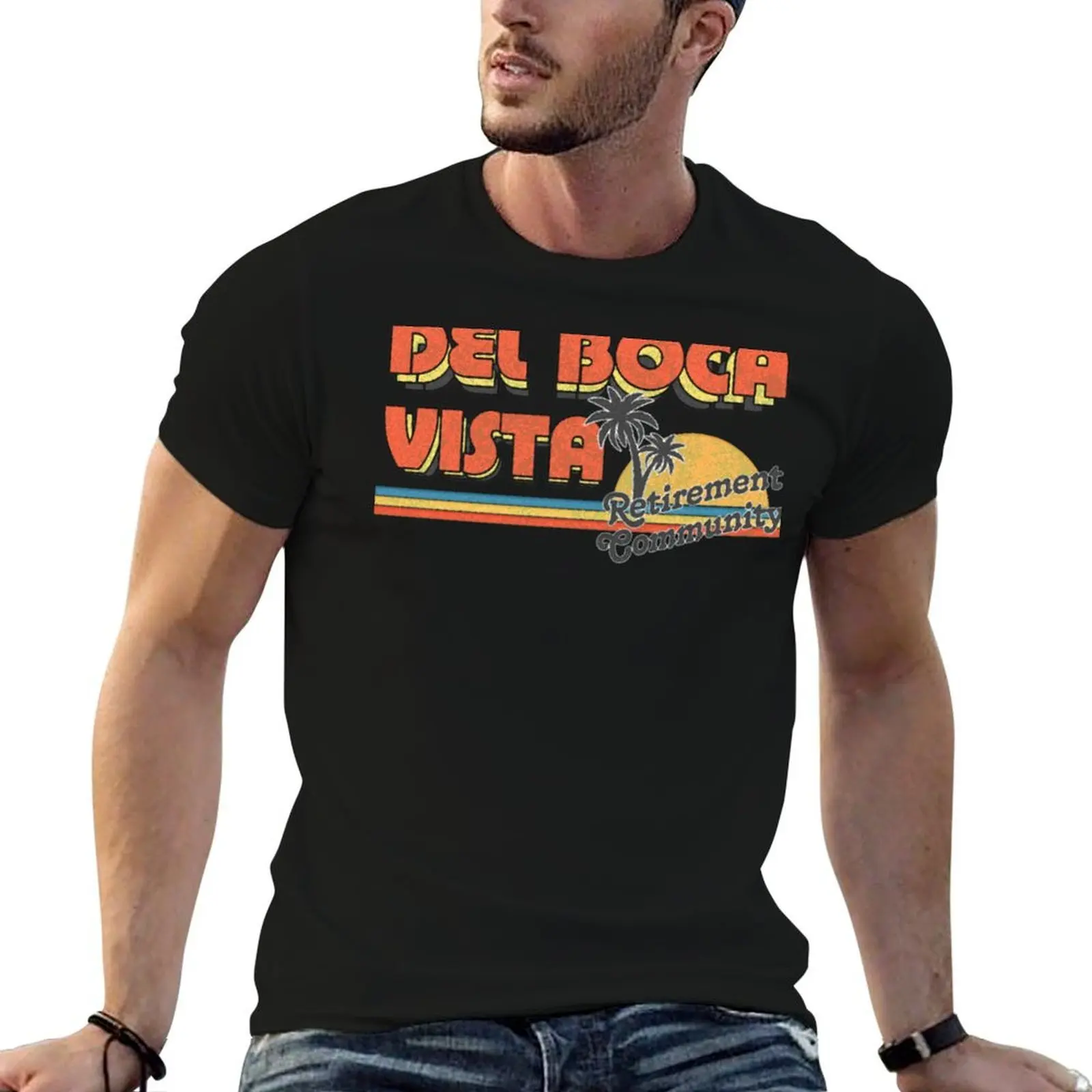 Del Boca Vista T-Shirt vintage anime shirt Blouse tee shirts for men