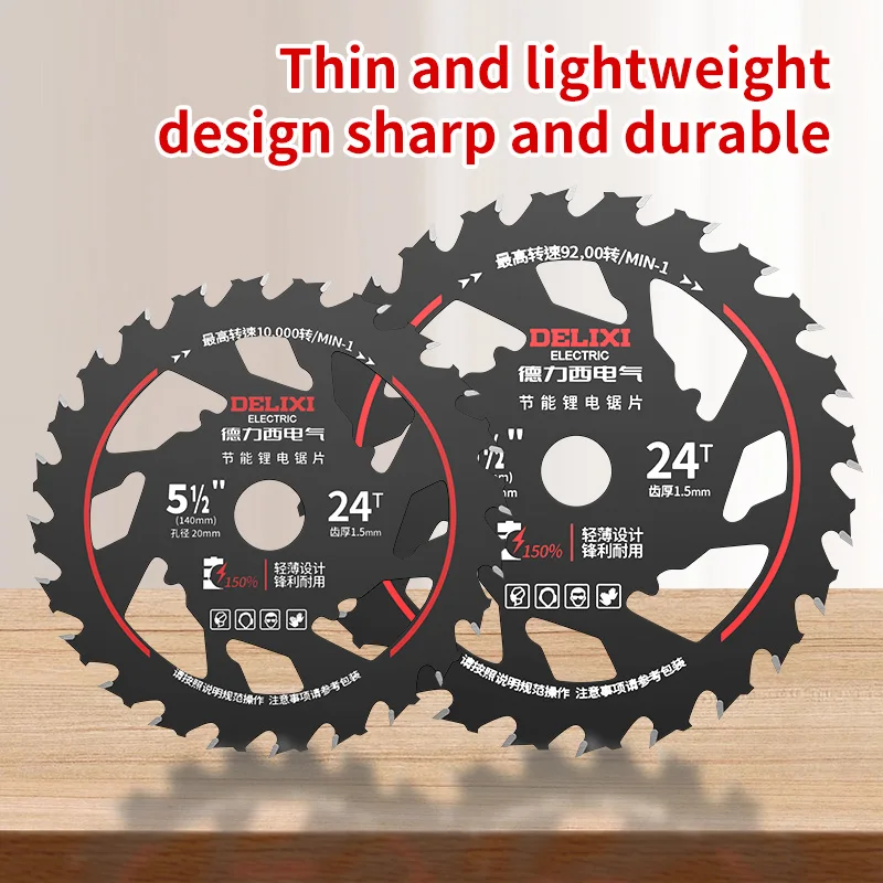 Lame de scie circulaire en carbure pour la coupe du bois, disque de coupe 110-165mm x18/24T x20mm, outils de coupe pour le travail du bois