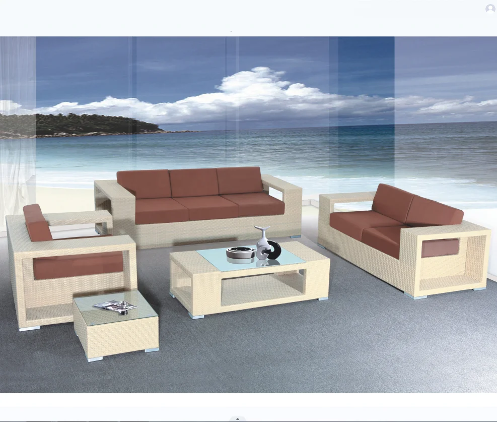 

Waterproof and High-end Outdoor Furniture Garden Sofa for Sale