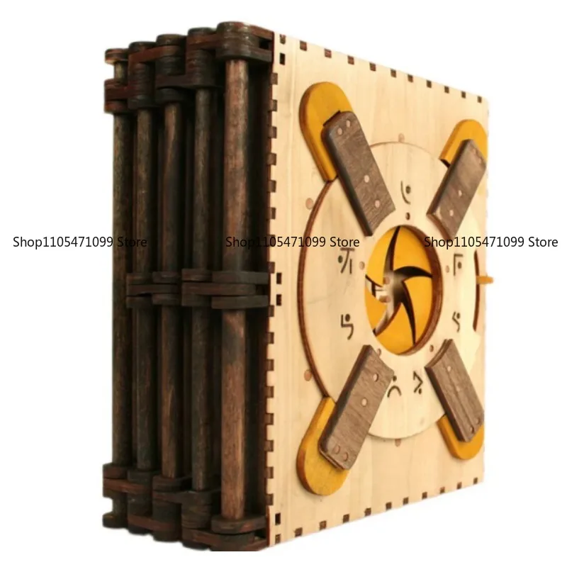 Code Book Tenth-level High-difficulty Hell-level Three-dimensional Puzzle Assembly Toy Mechanism Decryption Box
